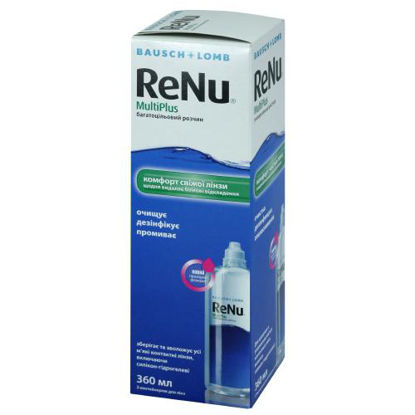 Світлина Розчин Renu Multiplus для догляду за контактними лінзами 360мл